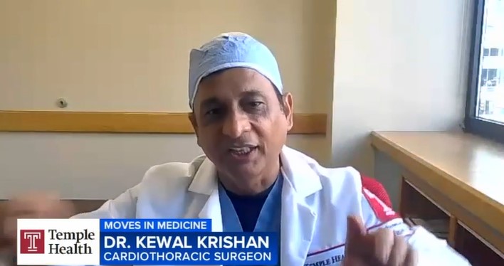 Temple Health (@templehealth) on Twitter photo Dr. Kewal Krishan #TempleHealth cardiothoracic surgeon, shares how heart bypass surgery — once considered drastic — is now a common and effective treatment for complex coronary disease <a href="/6abc/">Action News on 6abc</a> Moves In Medicine: 6abc.cm/4dFlY5Z Dr. Kewal Krishan #TempleHealth cardiothoracic surgeon, shares how heart bypass surgery — once considered drastic — is now a common and effective treatment for complex coronary disease <a href="/6abc/">Action News on 6abc</a> Moves In Medicine: 6abc.cm/4dFlY5Z