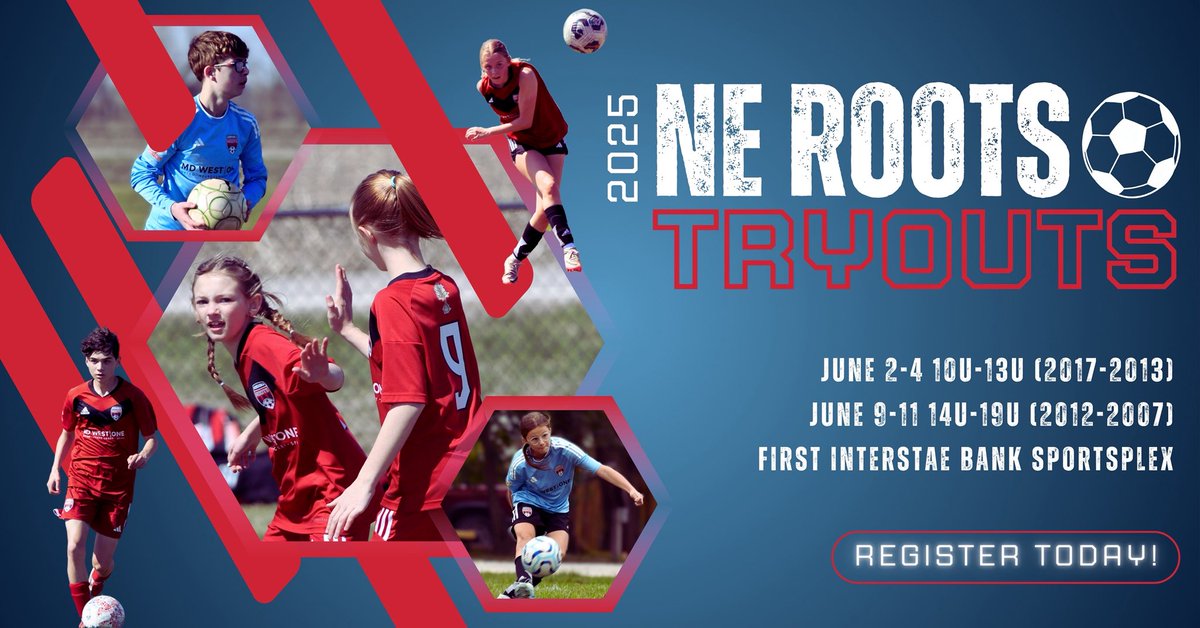 ⚽️3 Days⚽️ 
NE Roots 10U-13U tryouts - June 2-4
Sign up today! 
elkhornathletics.demosphere-secure.com/soccer/nebrask…