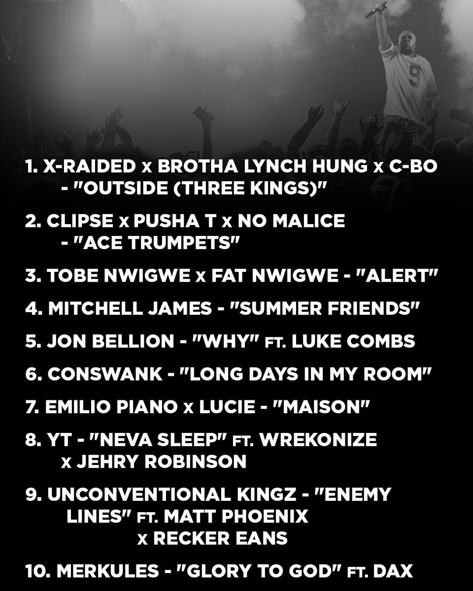 New #WeekendComeUp playlist update on
<a href="/Spotify/">Spotify</a> ! 

Streaming now&gt; lnk.to/WCUPlaylist