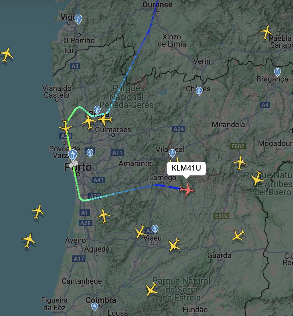 Aeroporto do Porto com problemas de ordem meteorológica. Bancos de nevoeiro estão a obrigar alguns voos a seguir para aeroportos alternativos. O Porto dispõe de apenas uma aproximação de precisão para a pista 17 (aterragem de norte para sul). Trata-se de um ILS  Instrument