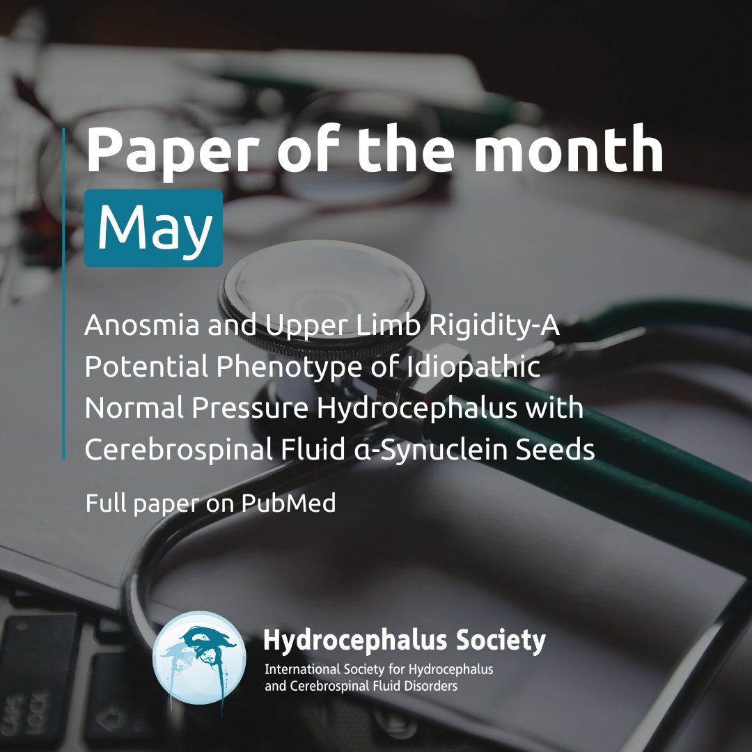 Paper of the month!
This study examines the prevalence of α-synuclein pathology in idiopathic normal pressure hydrocephalus (iNPH), revealing that 30.1% of patients tested positive for this pathology.
Read more here: pubmed.ncbi.nlm.nih.gov/40200913/
#hydrocephalussociety #paper #research