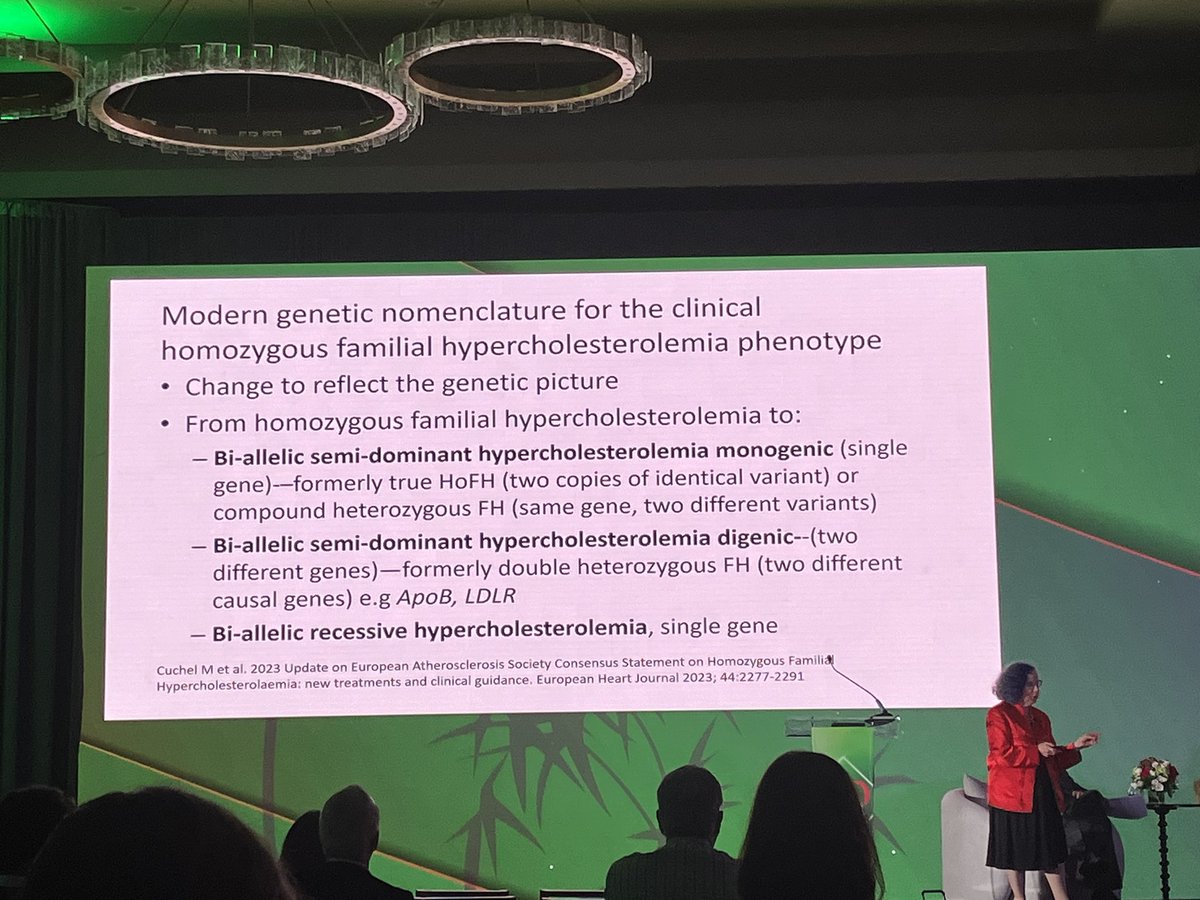 tmodarressi's tweet image. Change in nomenclature in the FH world to describe the HoFH phenotype? Interesting shift and should help with uptake of evinacumab. At #NLASessions