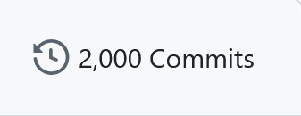 almost exactly one year of work (and this is just the UI repo)