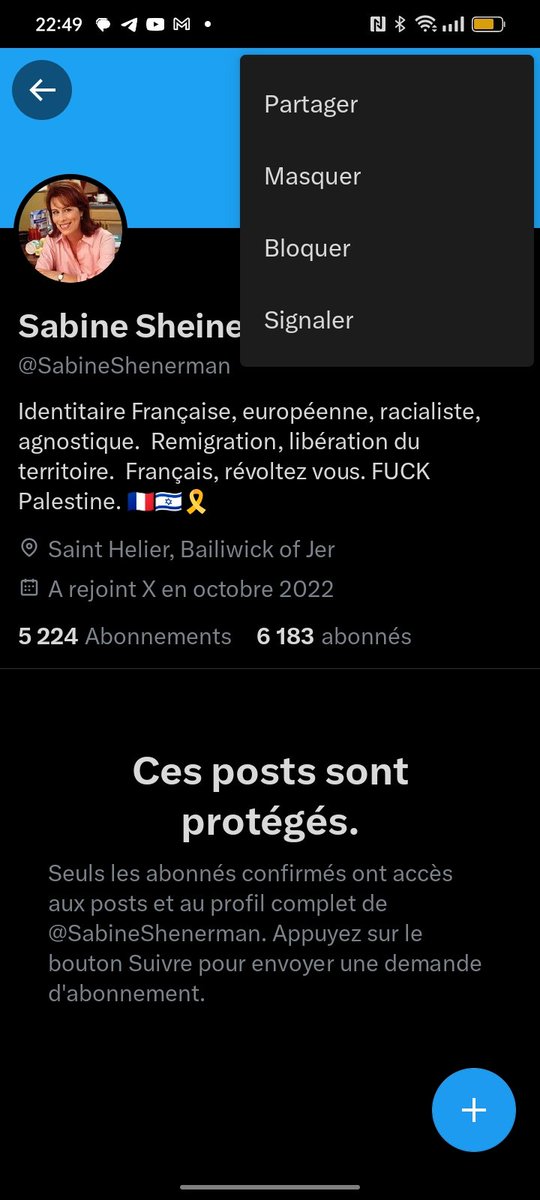 Gil_Lou_007's tweet photo. AIDEZ MOI 🤗 J'ai signalé cette #Garce !
Ça passe où ça casse 🤗 https://t.co/1GZoNaIGz2