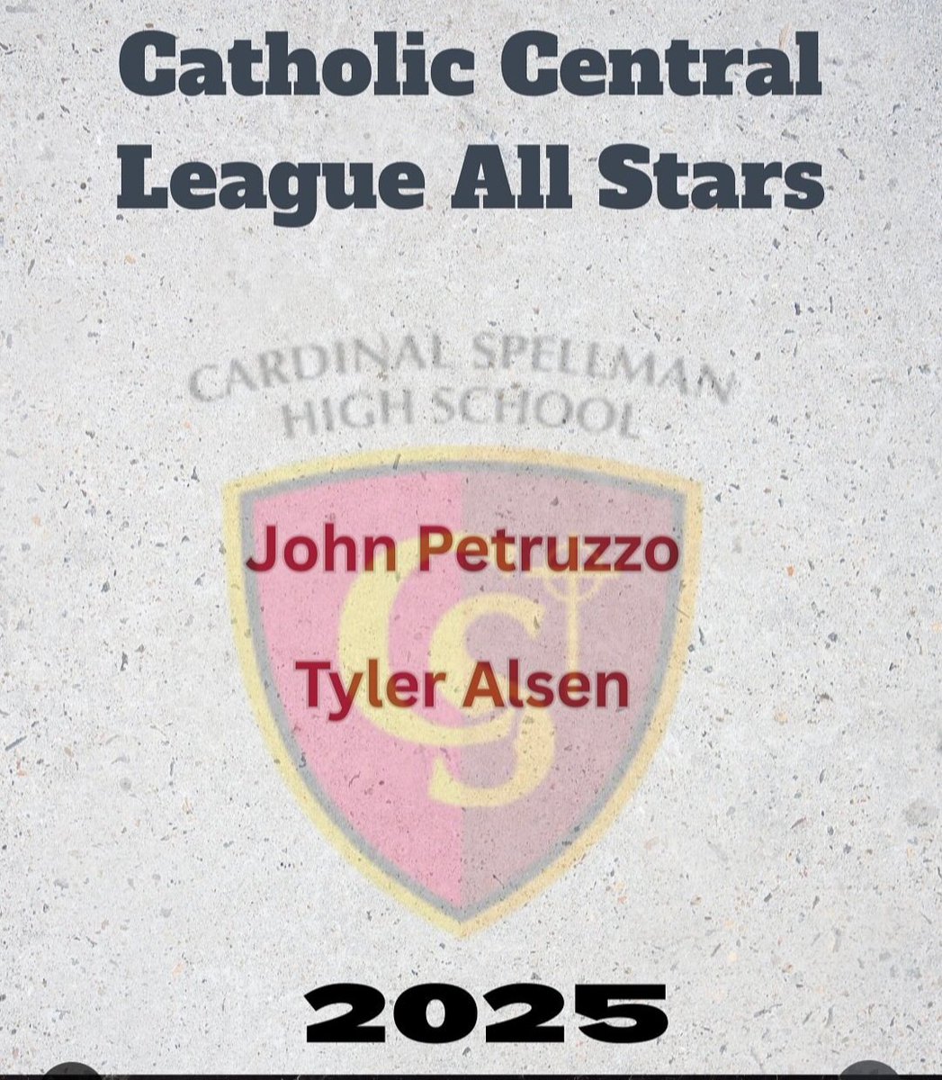 Cardinal Spellman Baseball (@thespellman_9) on Twitter photo Congratulations to all of the very well deserved <a href="/BaseballCCL/">Catholic Central League Baseball</a> All-Stars, including our very own John Petruzzo and Tyler Alsen! Congratulations to all of the very well deserved <a href="/BaseballCCL/">Catholic Central League Baseball</a> All-Stars, including our very own John Petruzzo and Tyler Alsen!