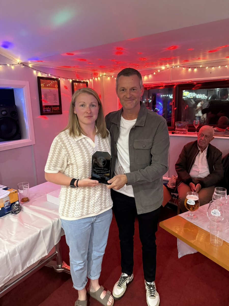 NewhavenLadies's tweet photo. 🏆 AWARDS!

First Team Managers Player Of The Year: Charlie Carter-Collinson 

#COYD https://t.co/gPYT8MRENq