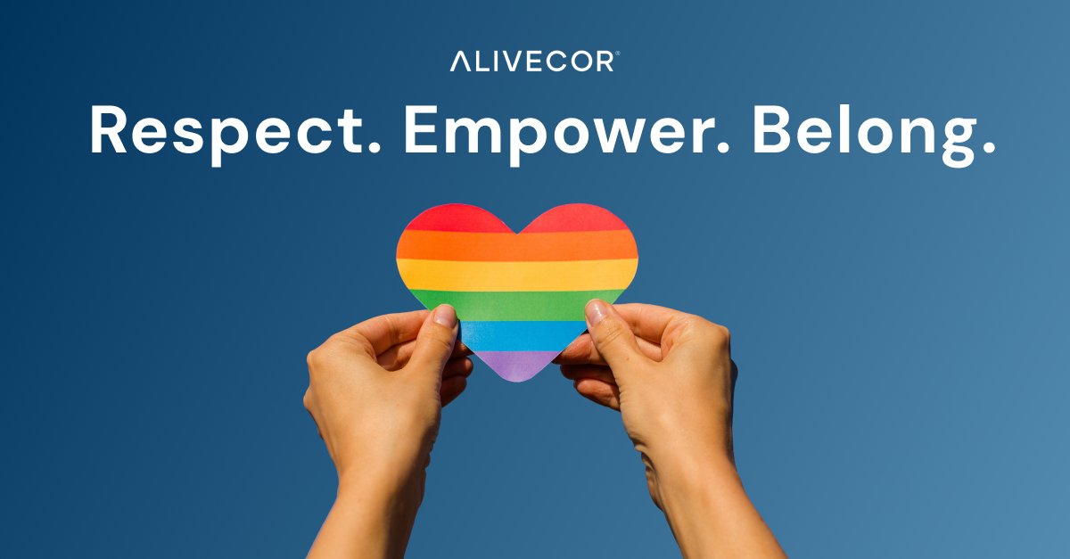 At AliveCor, we believe in a world where everyone can bring their authentic selves to work–every day. This Pride Month, we celebrate not only love and equality but also one of our core values: respect.
We honor the diverse talents, experiences, and perspectives of our employees,