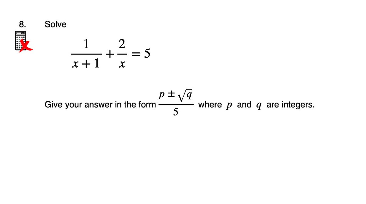 Corbettmaths's tweet image. Solving Fractional Equations (advanced)
⭐️ 5 brand new questions (now 12 in total!)
✅ Updated answers
🍿 Video solutions (78 minutes)
corbettmaths.com/2019/08/29/adv…