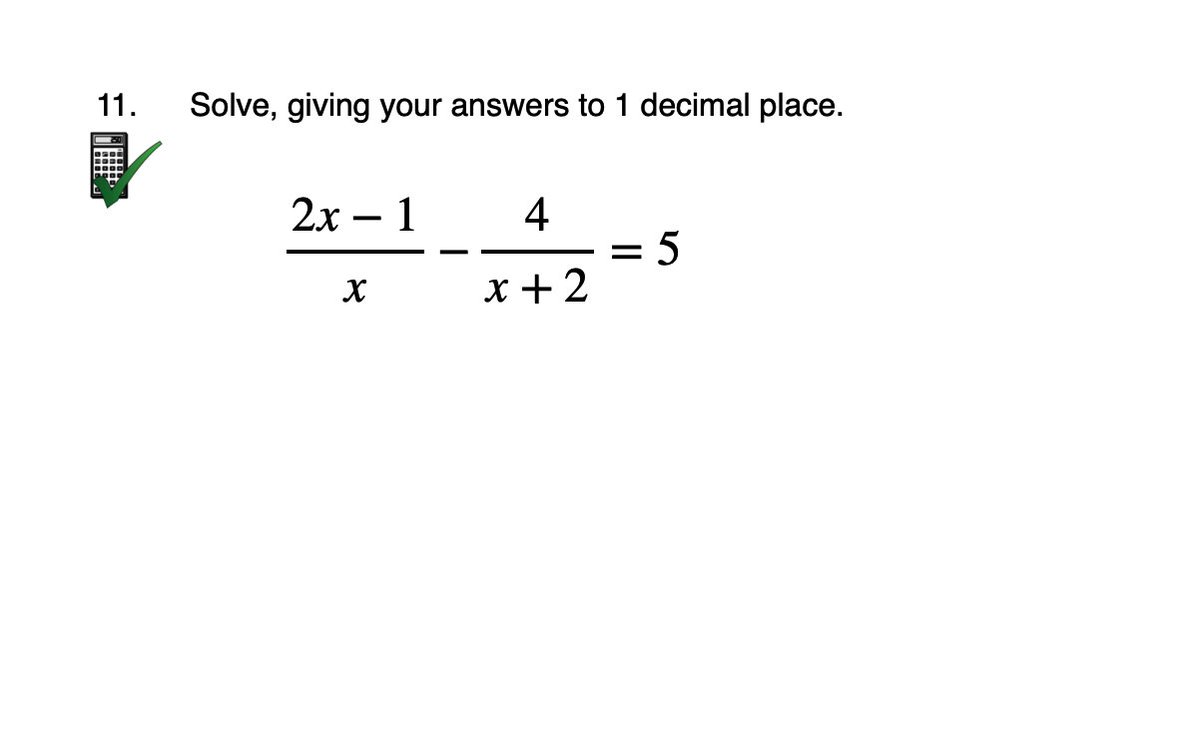 Corbettmaths's tweet image. Solving Fractional Equations (advanced)
⭐️ 5 brand new questions (now 12 in total!)
✅ Updated answers
🍿 Video solutions (78 minutes)
corbettmaths.com/2019/08/29/adv…