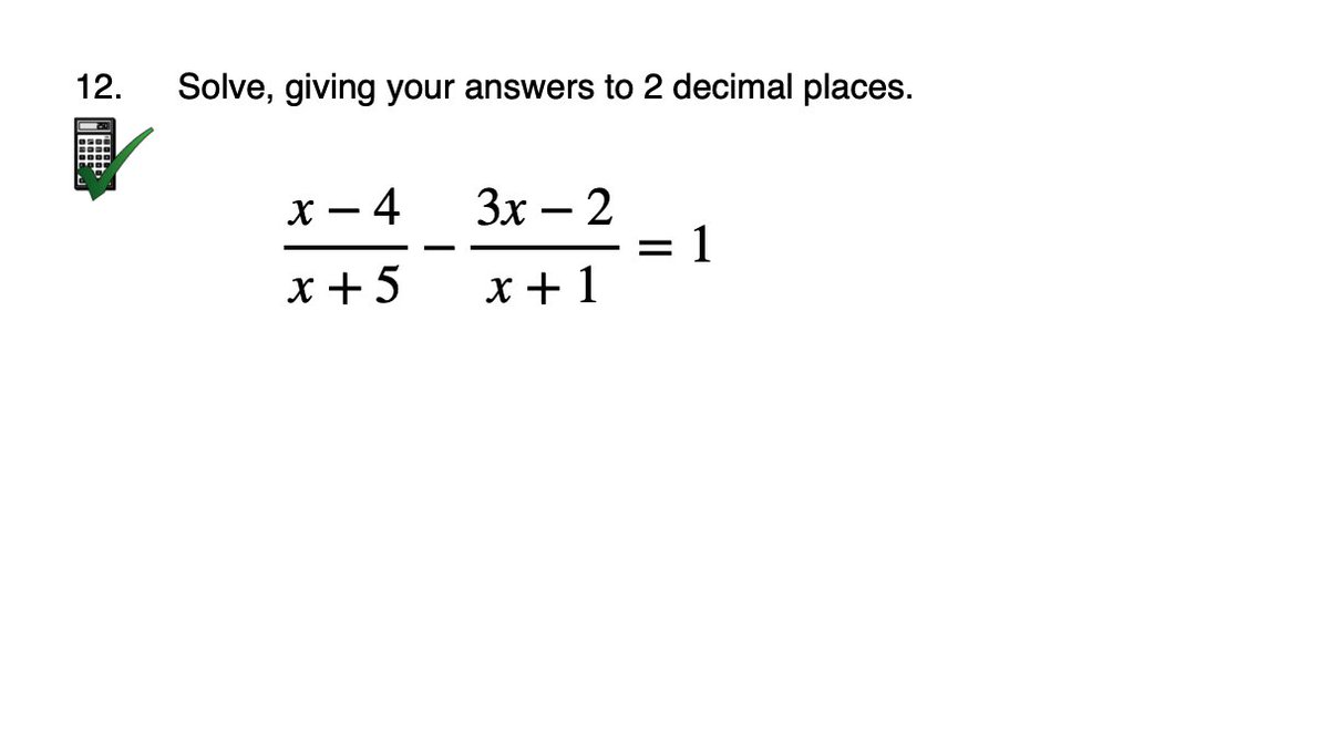 Corbettmaths's tweet image. Solving Fractional Equations (advanced)
⭐️ 5 brand new questions (now 12 in total!)
✅ Updated answers
🍿 Video solutions (78 minutes)
corbettmaths.com/2019/08/29/adv…