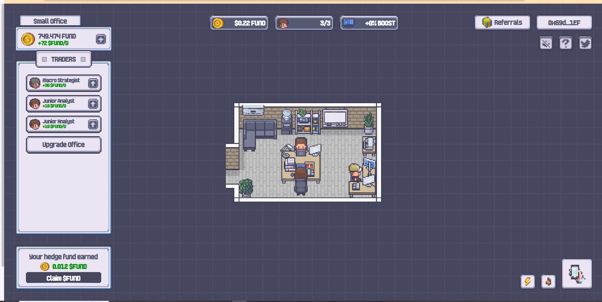 just play <a href="/HedgeEmpire/">Hedge Empire</a> 
lest wait see $FUND go to 1$ soon