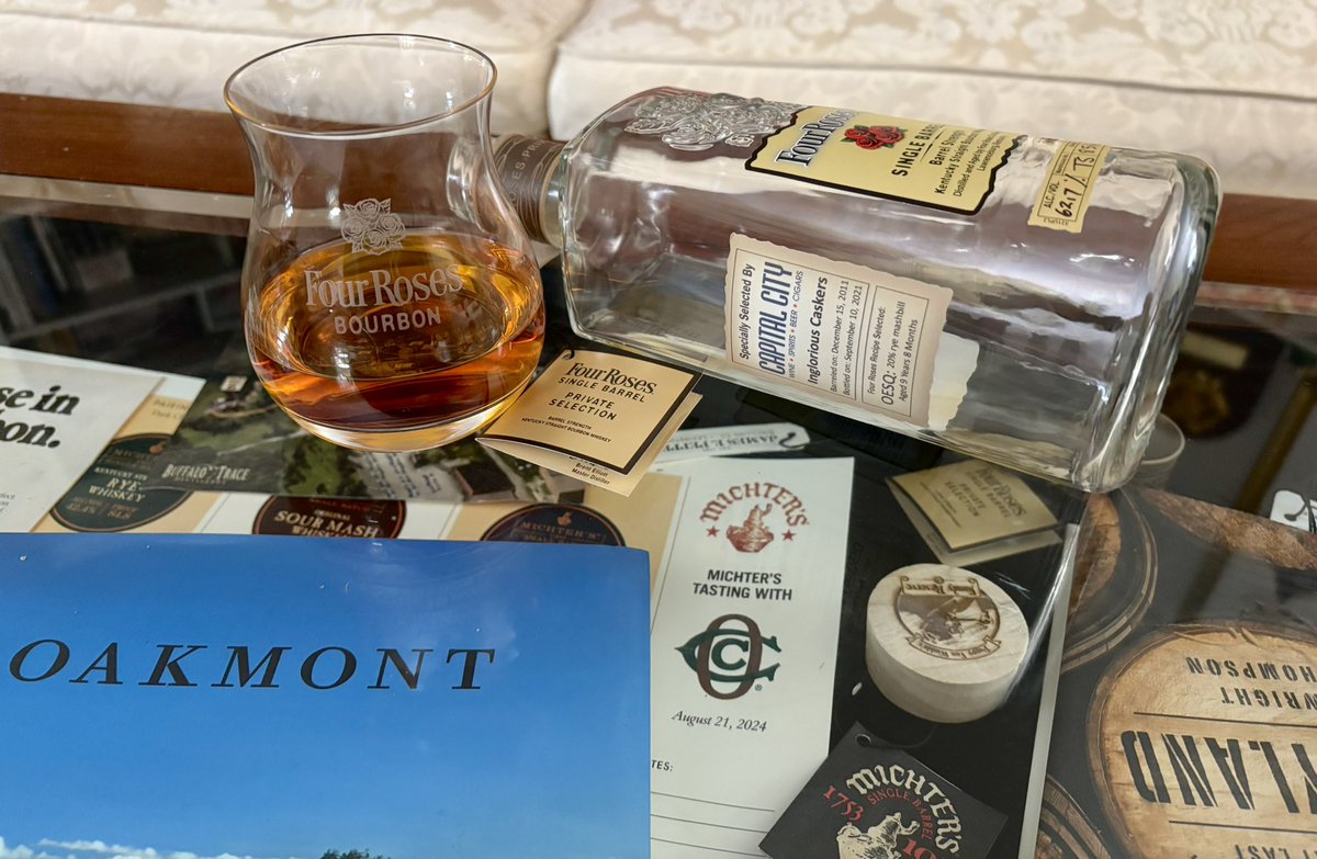 A couple of Four 🌹 bottle kills to start the weekend. TGIF🥃