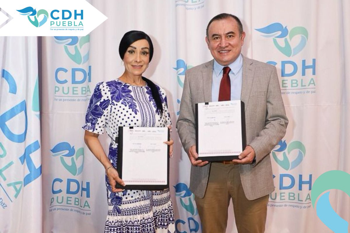 🤝 La #CDHPuebla, presidida por Isela Sanchez Soya, y la Universidad de la Salud del Estado de Puebla #USEP, representada por su rector Dr. Martín de Jesús Huerta Ruíz, firmaron un Convenio de Colaboración para promover el 🧑‍⚕️ derecho humano a la salud.
Este acuerdo permitirá:
🔬