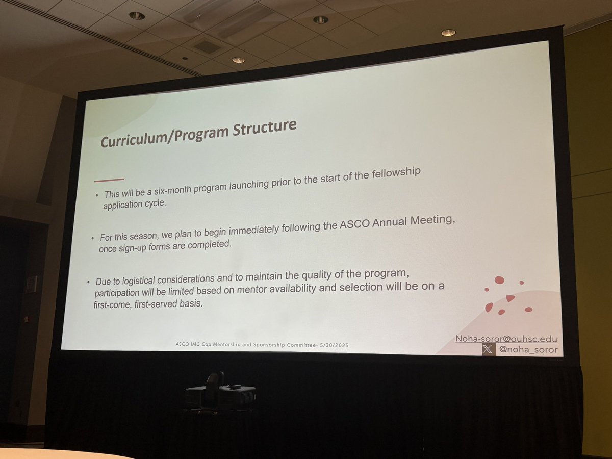 IMG Oncologists (@img_oncologists) on Twitter photo 🚨<a href="/Noha_Soror/">Noha N. Soror, MD, MSc. 𓂀</a> is presenting now our new Mentorship & Sponsorship committee!! #ASCO25 #IMGoncCoP
Very exciting initiatives for upcoming #HemOnc fellowship applicants!!
Join us in room S103!!
<a href="/ASCO/">ASCO</a> <a href="/ASCOTECAG/">ASCO TECAG</a> <a href="/OncoAlert/">OncoAlert</a> <a href="/HemOncFellows/">Hem-Onc Fellows Network</a> <a href="/OncBrothers/">Oncology Brothers</a> 🚨<a href="/Noha_Soror/">Noha N. Soror, MD, MSc. 𓂀</a> is presenting now our new Mentorship & Sponsorship committee!! #ASCO25 #IMGoncCoP
Very exciting initiatives for upcoming #HemOnc fellowship applicants!!
Join us in room S103!!
<a href="/ASCO/">ASCO</a> <a href="/ASCOTECAG/">ASCO TECAG</a> <a href="/OncoAlert/">OncoAlert</a> <a href="/HemOncFellows/">Hem-Onc Fellows Network</a> <a href="/OncBrothers/">Oncology Brothers</a>
