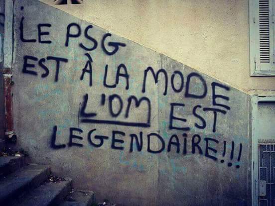 message aux "légendes" de l'OM.