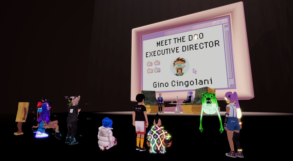 emm (@em_dcl) on Twitter photo STARTING NOW !!
Meet the <a href="/decentraland/">Decentraland</a> DAO Executive Director GINO CINGOLANI with <a href="/toxicwaifudcl/">ToxicWaifu</a> ^.^
Where:
In-World in #DECENTRALAND
Type "/world tophub.dcl.eth"
<a href="/Jarod40020/">jar0d.eth</a> <a href="/meangreendoge/">MeanGreenDoge.dcl.eth</a> <a href="/maryanaDCL/">Maryana 🛡️SWC</a> <a href="/Mauhetti_/">Mauhetti</a> <a href="/multinft/">MULTI</a> <a href="/FredarmeDCL/">Fredarme 🧚♀️</a> <a href="/hancos_2songs/">Hancosはんこす</a> <a href="/DOCTORdrippNFT/">DOCTORdripp</a> STARTING NOW !!
Meet the <a href="/decentraland/">Decentraland</a> DAO Executive Director GINO CINGOLANI with <a href="/toxicwaifudcl/">ToxicWaifu</a> ^.^
Where:
In-World in #DECENTRALAND
Type "/world tophub.dcl.eth"
<a href="/Jarod40020/">jar0d.eth</a> <a href="/meangreendoge/">MeanGreenDoge.dcl.eth</a> <a href="/maryanaDCL/">Maryana 🛡️SWC</a> <a href="/Mauhetti_/">Mauhetti</a> <a href="/multinft/">MULTI</a> <a href="/FredarmeDCL/">Fredarme 🧚♀️</a> <a href="/hancos_2songs/">Hancosはんこす</a> <a href="/DOCTORdrippNFT/">DOCTORdripp</a>