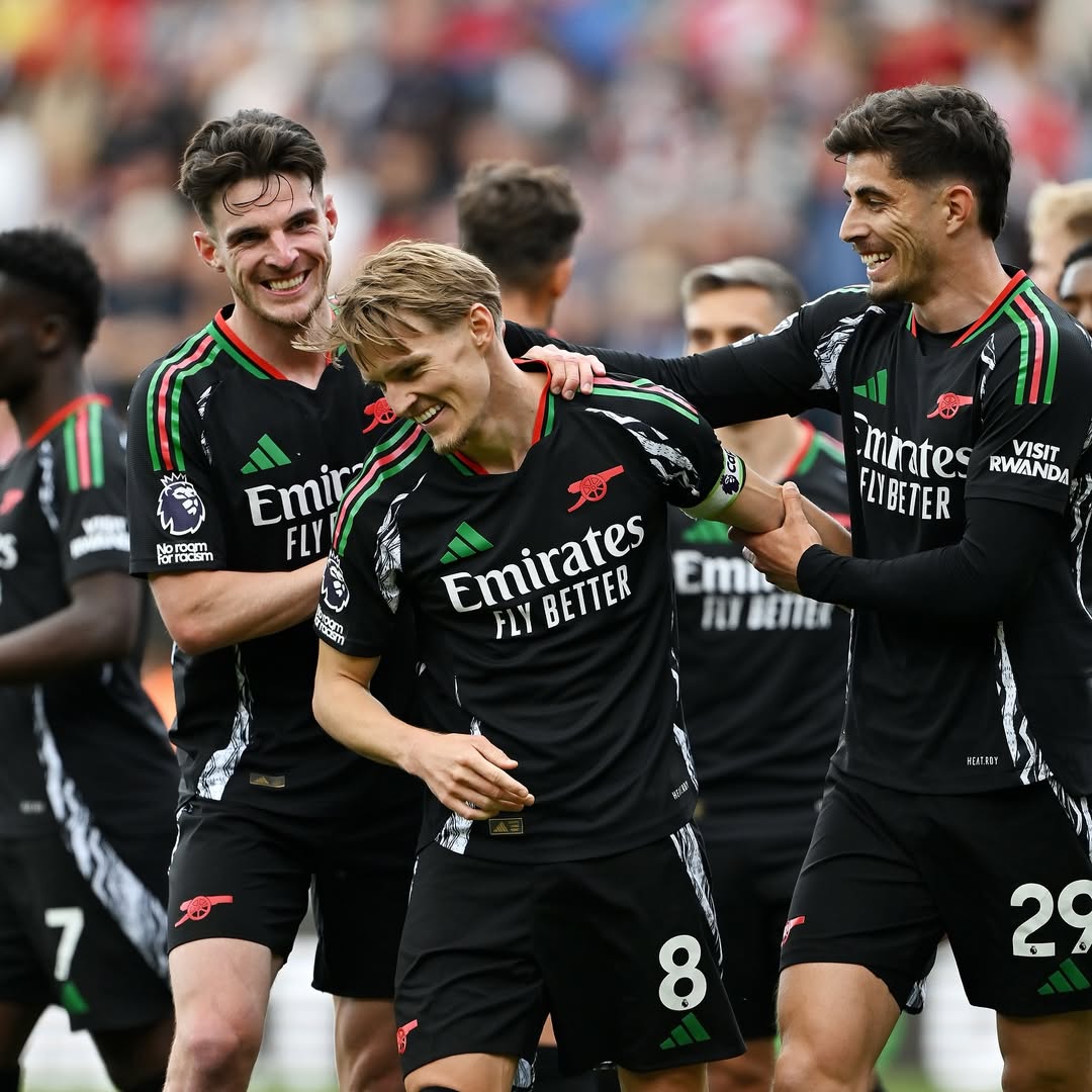 CADGooner's tweet image. Southampton 0-1 Arsenal

Our @PremierLeague campaign ends in victory! 👏🏼

#SOUARS