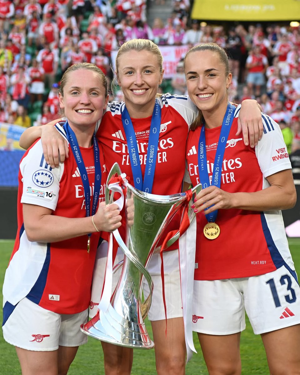 CADGooner's tweet photo. Congratulations to @ArsenalWFC for winning the @UWCL for the second time in our history! 🏆🌟

#AFC #COYG #UWCL #UWCLfinal https://t.co/z69CeB3ROl