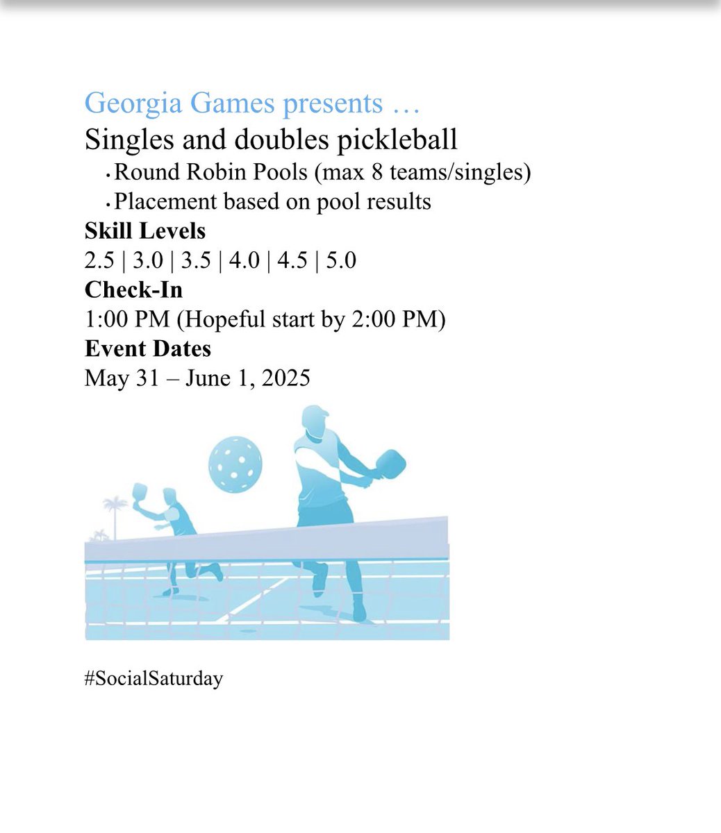 Georgia Games tweet media