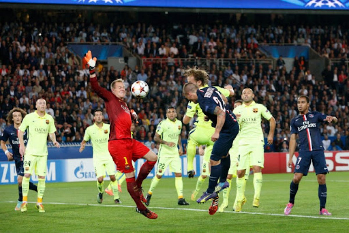 Jimmy (@fcbjimmy_) on Twitter photo This was the only time in his career Verratti scored from a header. Of course it was against <a href="/mterstegen1/">Marc ter Stegen</a> and of course his eyes were closed. The biggest scam artist in the history of football. #TerStegenOut This was the only time in his career Verratti scored from a header. Of course it was against <a href="/mterstegen1/">Marc ter Stegen</a> and of course his eyes were closed. The biggest scam artist in the history of football. #TerStegenOut