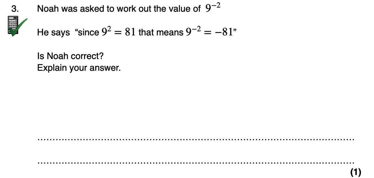 Corbettmaths's tweet image. Negative Indices (GCSE Foundation)
🎁 5 brand new questions (now 16 in total!)
✅ Answers updated
🎬 Video solutions (16 minutes)
corbettmaths.com/2018/04/24/neg…
