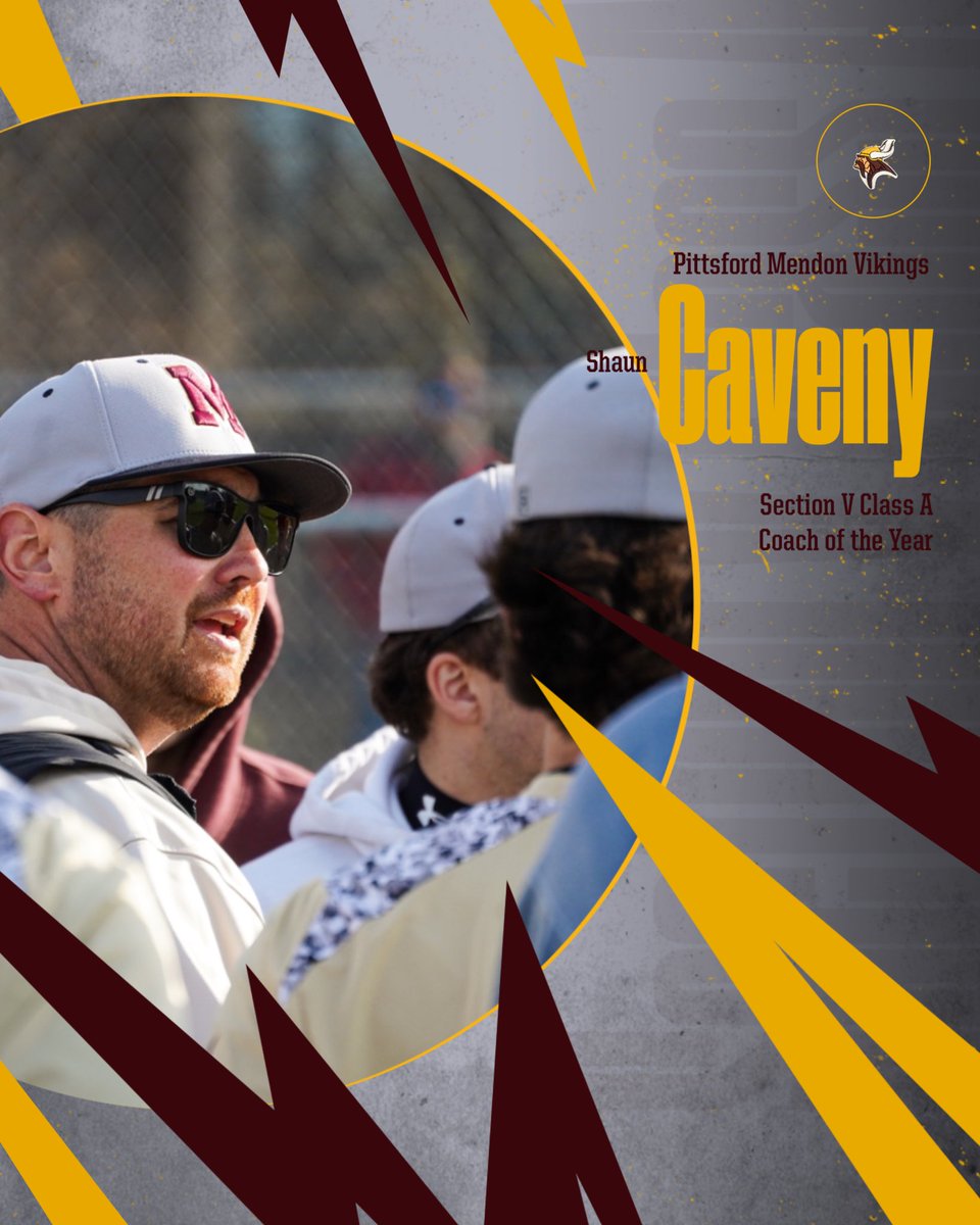Pittsford Mendon Viking Baseball (@mendonvikinbase) on Twitter photo Mendon Vikings are proud to announce Cam Barbulean as Section V Class A Player of the Year!!! Congratulations Cam!
Coach Shaun Caveny was also named Section V Class A Coach of the Year!
<a href="/PCSDAthletics/">Pittsford Athletics</a> <a href="/PickinSplinters/">Paul Gotham</a> <a href="/PrimetimeBall_/">Primetime585⭕️</a> <a href="/gametime585/">thejmacshow</a> <a href="/jjDandC/">James A. Johnson</a> <a href="/baseballsectv/">Section V Baseball</a> Mendon Vikings are proud to announce Cam Barbulean as Section V Class A Player of the Year!!! Congratulations Cam!
Coach Shaun Caveny was also named Section V Class A Coach of the Year!
<a href="/PCSDAthletics/">Pittsford Athletics</a> <a href="/PickinSplinters/">Paul Gotham</a> <a href="/PrimetimeBall_/">Primetime585⭕️</a> <a href="/gametime585/">thejmacshow</a> <a href="/jjDandC/">James A. Johnson</a> <a href="/baseballsectv/">Section V Baseball</a>