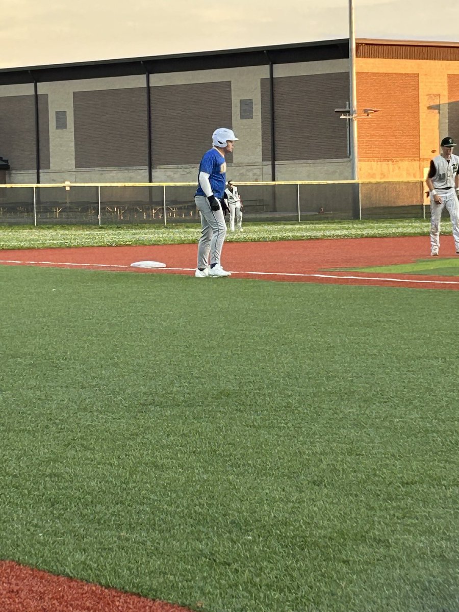 I had a good sophomore high school season for baseball this year my team went 14-5 and I batted .320 with a .415 OBP and an .830 OPS. I had 16 hits with 4 doubles and a triple. I only had 4 errors in 105 chances at first base. With 94 put outs. Looking forward to next year.