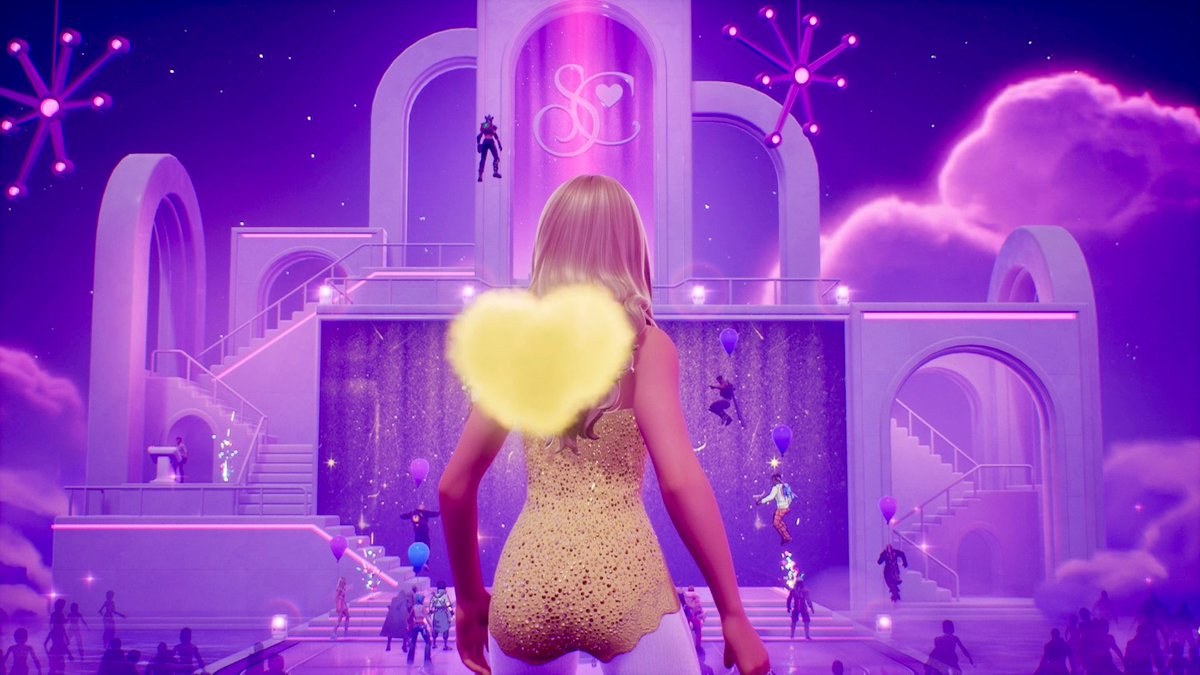 ComftyChaos's tweet photo. The “Dance with Sabrina” event in Fortnite is actually really cute and fun! ✨🥰✨

#Fortnite #SabrinaCarpenter https://t.co/E9qoSzUZZr