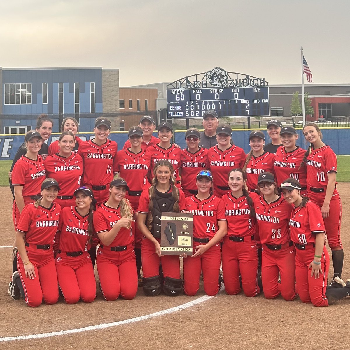 Barrington H.S. Softball (@softballbhs_) on Twitter photo 2025 I.H.S.A. Regional Champions!
Join us next Wednesday night at Fields of Dreams at 6:30pm for our next playoff game!
π₯π―β€οΈπ€πͺπ»π₯
<a href="/BHS220Athletics/">BarringtonAthletics</a>
<a href="/leusch_john/">John Leusch</a>
<a href="/dhpreps/">Daily Herald Preps</a>
#filliesstrong
#protectthecircle 2025 I.H.S.A. Regional Champions!
Join us next Wednesday night at Fields of Dreams at 6:30pm for our next playoff game!
π₯π―β€οΈπ€πͺπ»π₯
<a href="/BHS220Athletics/">BarringtonAthletics</a>
<a href="/leusch_john/">John Leusch</a>
<a href="/dhpreps/">Daily Herald Preps</a>
#filliesstrong
#protectthecircle