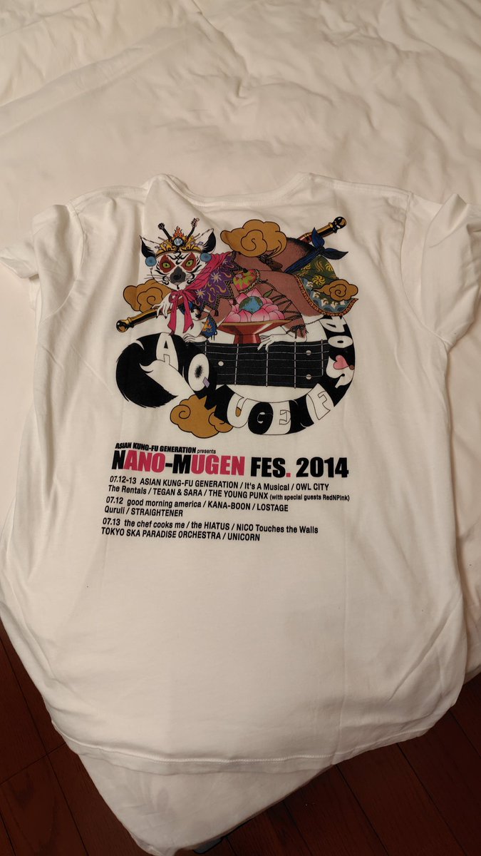 110Tkysh's tweet photo. 前回のナノムゲンTシャツ見つけたので、これでいく！
#ナノムゲン #NMF25 https://t.co/9v1HQDcSgO