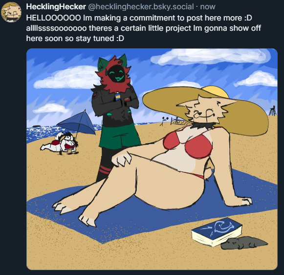 HecklingHecker's tweet photo. Helllooo everyone, I am OFICALLY FINALLY making my move super duper official to that other place, name's the same so youll know me when u see me. If anyone's still here Id love to see you over there :P https://t.co/7BYitvHmoO