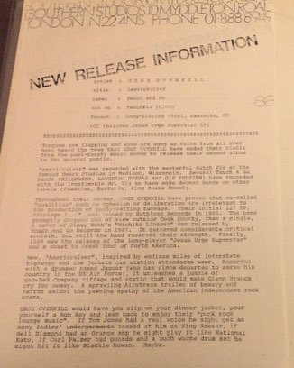 35 years of #Americruiser! All songs written by Nash Kato and Eddie “King” Roeser with Jack “Jaguar” Watt on drums, produced by Butch Vig 🟠 <a href="/touchandgorec/">Touch and Go Records</a>