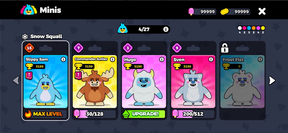 ryanconnollyart's tweet image. Been incredibly busy working on all the UI for @SnowBlastersHQ. I’m incredibly excited with how it’s coming along!
We’ve got a really solid roadmap ahead and we’re looking forward to getting a playable in your hands soon!