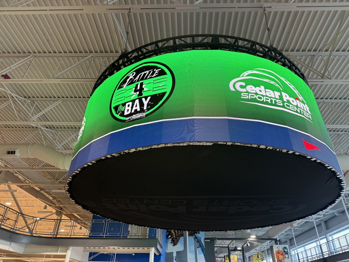 BATTLE 4 THE BAY (@battle4thebay) on Twitter photo ☝🏼 ONE WEEK left to register for 2025 Battle 4 the Bay hosted at the incredible <a href="/CPSportsCenter/">Cedar Point Sports Center</a>!
Over 50 teams registered all under one roof! A reminder that all athletes receive a FREE 5-day <a href="/cedarpoint/">Cedar Point</a> pass for participating!
🌎 Battle4theBay.com ☝🏼 ONE WEEK left to register for 2025 Battle 4 the Bay hosted at the incredible <a href="/CPSportsCenter/">Cedar Point Sports Center</a>!
Over 50 teams registered all under one roof! A reminder that all athletes receive a FREE 5-day <a href="/cedarpoint/">Cedar Point</a> pass for participating!
🌎 Battle4theBay.com