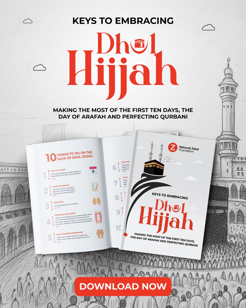 Dhul Hijjah is your once-a-year chance to stack reward, deepen your connection with Allah, and give Qurbani with intention 💫

📥Download our FREE guide: “Keys to Embracing Dhul Hijjah” – your roadmap to spiritual success in these sacred days.

🕋 l8r.it/wmqV