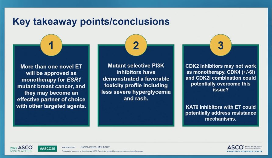 Eleonora Teplinsky, MD (@drteplinsky) on Twitter photo Excellent summary of emerging agents for second line therapy and beyond for HR+/HER2- breast cancer by <a href="/jhaveri_komal/">Komal Jhaveri</a>! #ASCO25 Excellent summary of emerging agents for second line therapy and beyond for HR+/HER2- breast cancer by <a href="/jhaveri_komal/">Komal Jhaveri</a>! #ASCO25