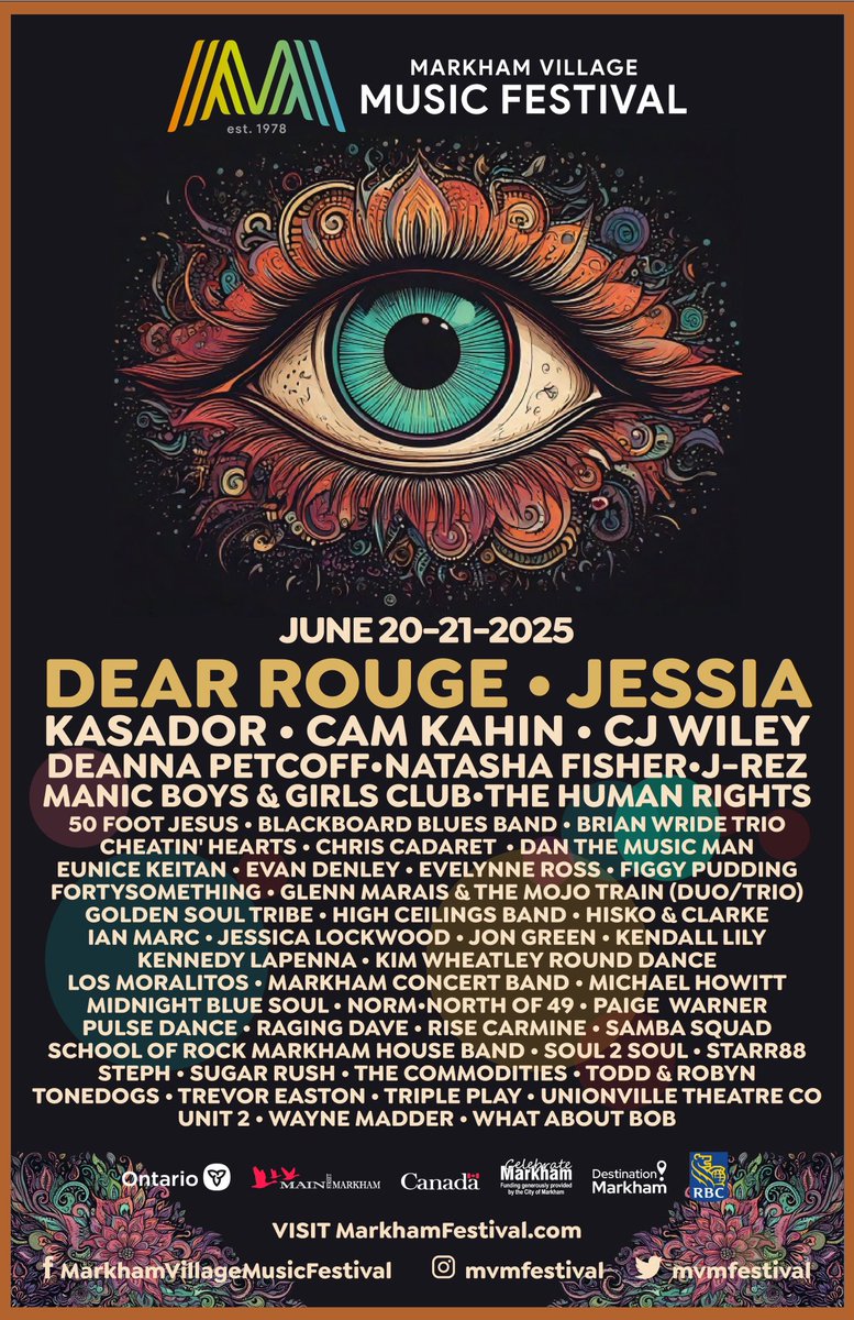 JESSIA (@jessiamusic) on Twitter photo Ontario!! Whoβs coming?? Canβt wait to see you. Grab tickets now:
markhamfestival.com
<a href="/mvmfestival/">Markham Village Music Festival</a> Ontario!! Whoβs coming?? Canβt wait to see you. Grab tickets now:
markhamfestival.com
<a href="/mvmfestival/">Markham Village Music Festival</a>