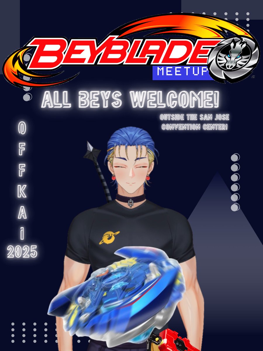 Damn and just to think, I was trynna do a beyblade meetup and now this comes out!! 

ILL SEE YOU ALL ON THE BATTLEFIELD!!!! THANK YOU OFFKAI!!!!!