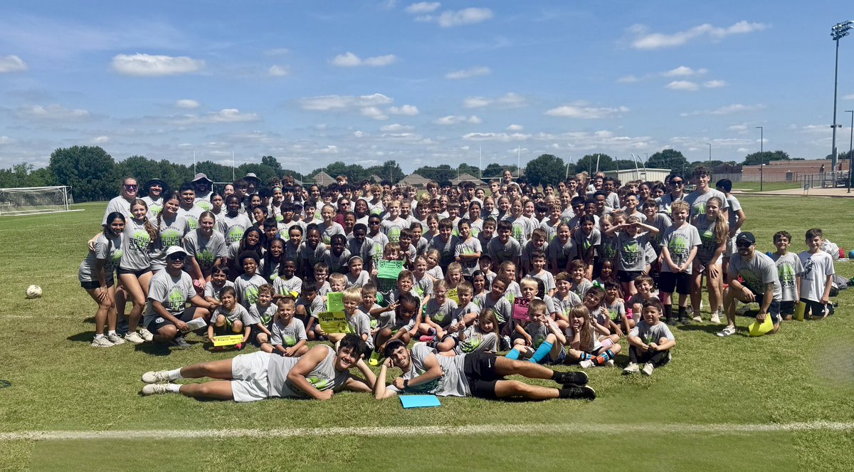 That’s a wrap for MHS🐯⚽️Camp! Perfect weather and an amazing turnout made for an unforgettable week! Great job campers!
