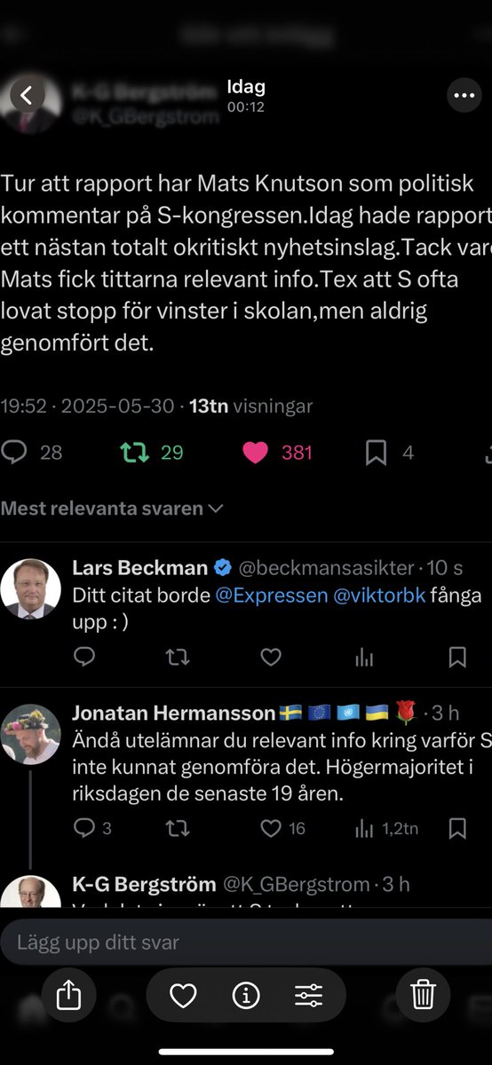 beckmansasikter's tweet image. Nu kommer det en till partsinlaga för SVT i Aftonbladet kultur från TT mannen? #svpol #aftonbladet