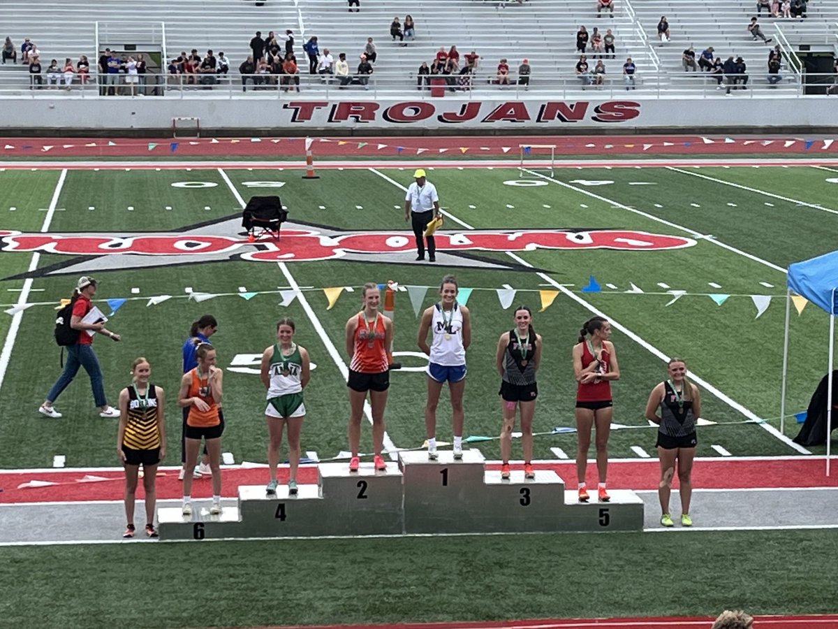 Melena Monnin finishes her stellar sophomore season with an all-region performance in the 100 hurdles!  Great job!