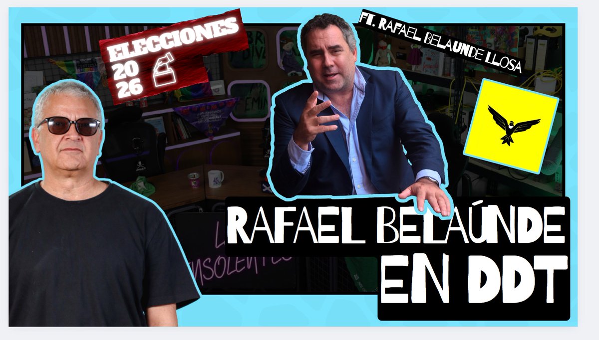 La Mula (@lamula) on Twitter photo 🔥 “El próximo gobierno será el de la reconstrucción o de las organizaciones criminales”, dice <a href="/BelaundeRafael/">Rafael Belaunde</a> en #DDT con <a href="/chapatucombi/">pedro salinas</a>. #Elecciones2026, mafias y seguridad en debate. tinyurl.com/mpp4eejy 🔥 “El próximo gobierno será el de la reconstrucción o de las organizaciones criminales”, dice <a href="/BelaundeRafael/">Rafael Belaunde</a> en #DDT con <a href="/chapatucombi/">pedro salinas</a>. #Elecciones2026, mafias y seguridad en debate. tinyurl.com/mpp4eejy