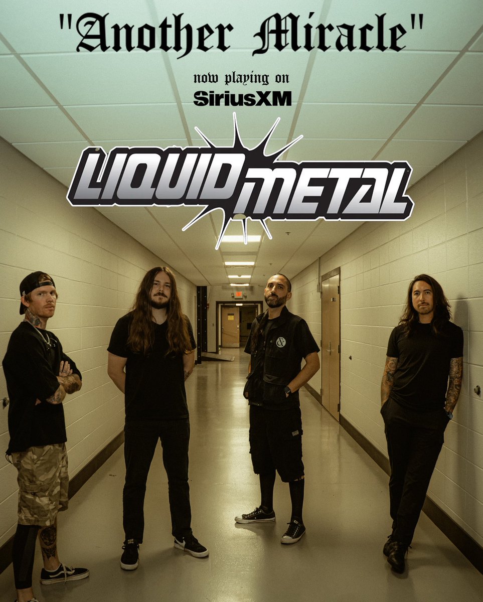 “Another Miracle” now playing on <a href="/SIRIUSXM/">SiriusXM</a> Liquid Metal 🤘
