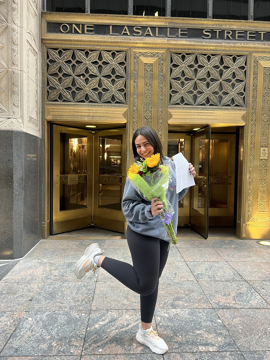 step 2 ✅
another milestone down!! thrilled to be on the other side &amp; so excited for m4 (and to finally sleep in this weekend 😭)