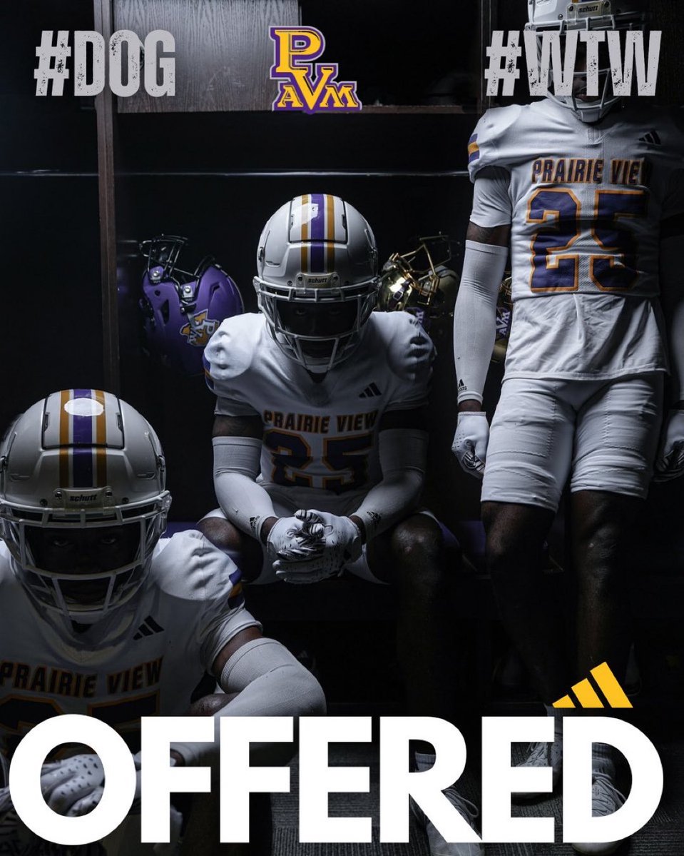 Mack_Coop (@mack_coop) on Twitter photo Extremely grateful and excited to announce my first official D1 offer from <a href="/pvamufb_/">Prairie View A&M Football</a> ‼️ thank you <a href="/coachcbuckner/">Christopher Buckner</a> <a href="/coachjack212/">Tremaine Jackson</a>
<a href="/ardean1911/">Coach Dean</a>
<a href="/LBWilsonFootbal/">LB Wilson Football</a> <a href="/dthedeacon/">Dejon Jernagin</a>
<a href="/raudriccurtis/">Raudric Curtis</a> Extremely grateful and excited to announce my first official D1 offer from <a href="/pvamufb_/">Prairie View A&M Football</a> ‼️ thank you <a href="/coachcbuckner/">Christopher Buckner</a> <a href="/coachjack212/">Tremaine Jackson</a>
<a href="/ardean1911/">Coach Dean</a>
<a href="/LBWilsonFootbal/">LB Wilson Football</a> <a href="/dthedeacon/">Dejon Jernagin</a>
<a href="/raudriccurtis/">Raudric Curtis</a>