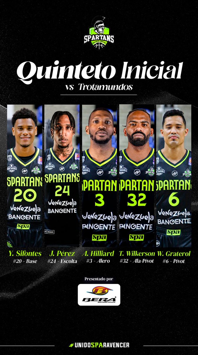 Quinteto abridor 🆚 Trotamundos.
Juego 6 - Súper 8.