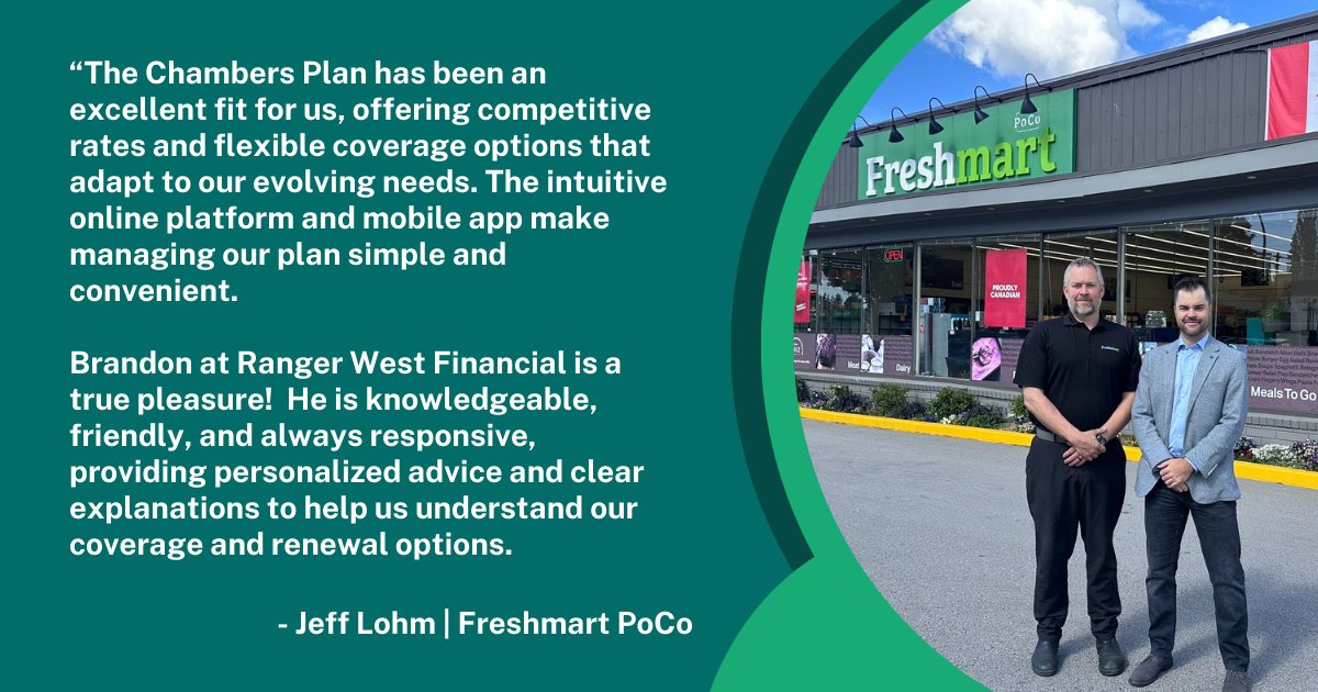 Your #TriCitiesChamber membership comes with real perks — like access to Canada’s #1 employee benefits plan for small businesses: <a href="/ChambersPlan_BC/">Chamber Plan - BC & Yukon</a> 💼

Built for small teams, not-for-profit, and stable, here's what one of our members had to say.

🔗 bit.ly/TCOCGroupInsur…