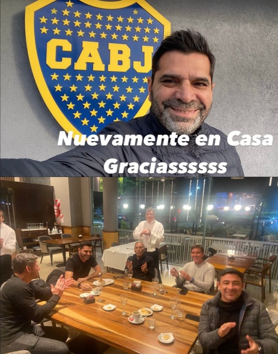 ✍🏻 "Nuevamente en casa, gracias".

 El posteo de Carlos Scoles, representante de #Russo en sus redes sociales tras la salida de #SanLorenzo y arribo a Boca.