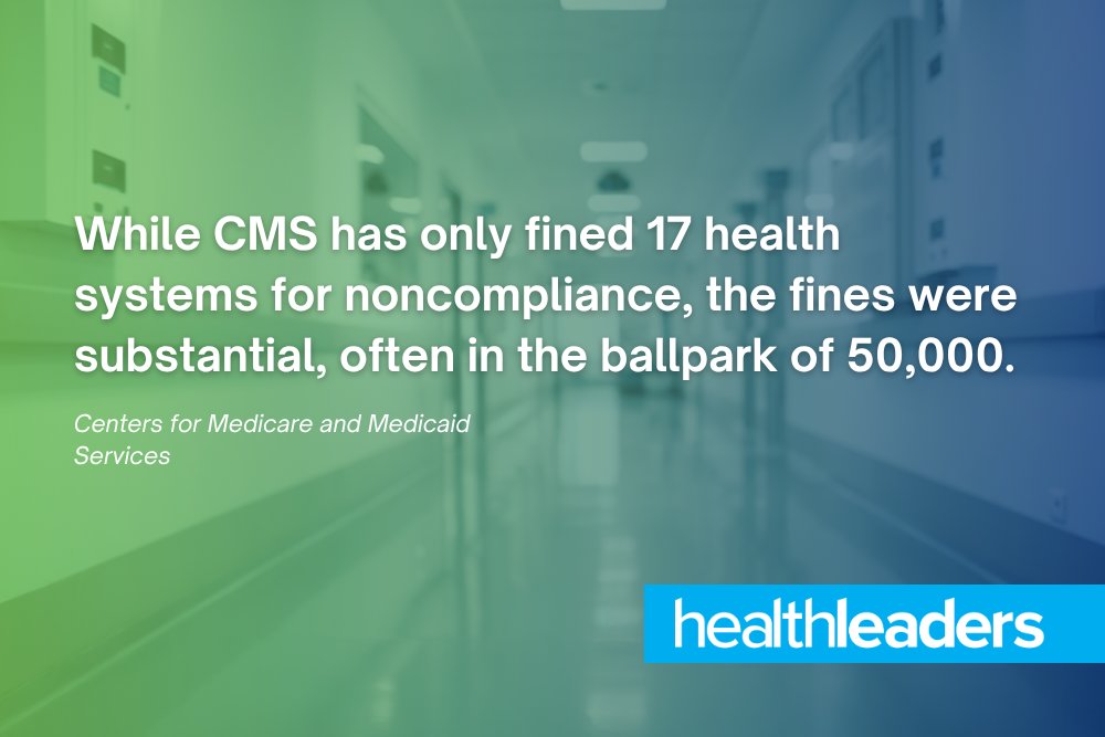 The #TrumpAdministration is taking new steps to enforce its #PriceTransparency requirements, with updated guidance for #providers and #payers, and a request  for public input on how to boost #compliance with existing transparency rules: healthleadersmedia.com/cfo/cfo-know-p…