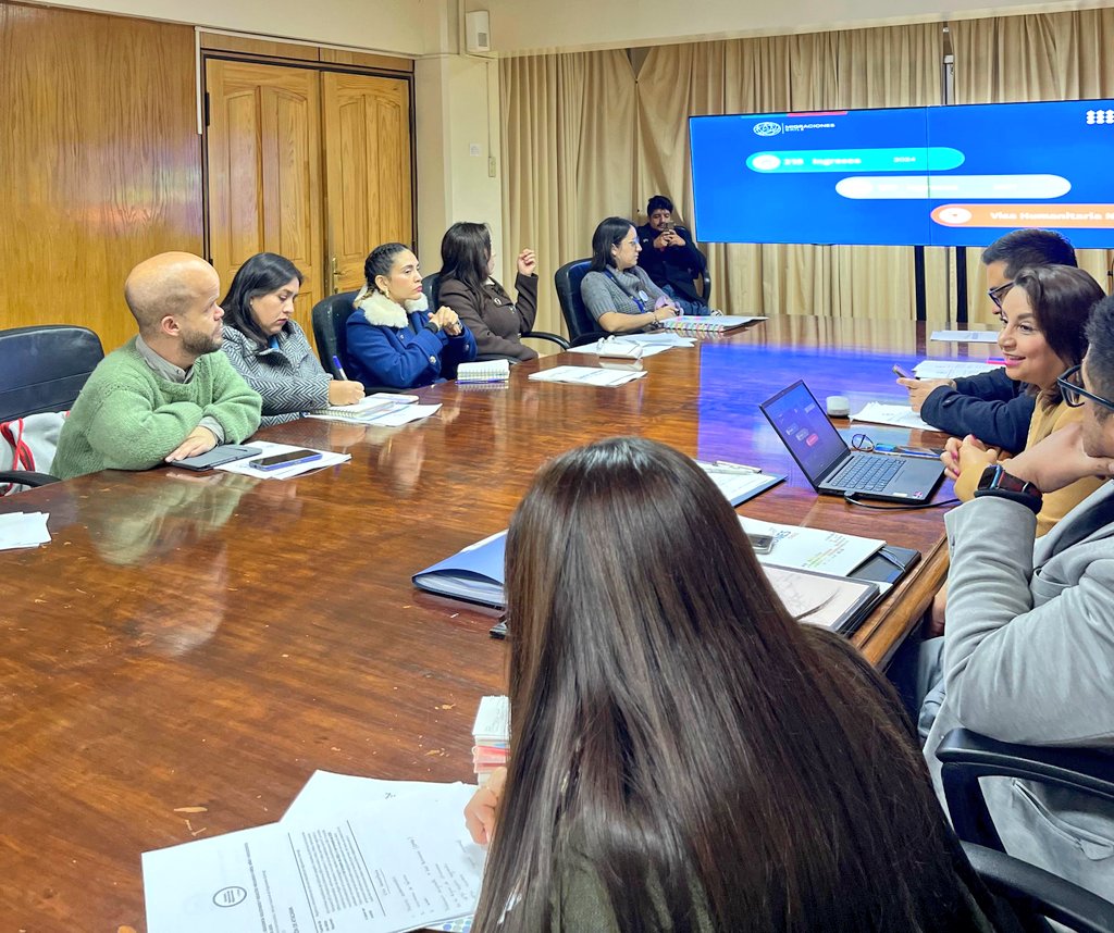Directora participa en la primera Sesión del "Comité de niñeces y Mujeres Migrantes", presidida por la Delegación Presidencial y Servicio de Migraciones. Instancia de coordinación intersectorial en la que incorporaremos la variable discapacidad.